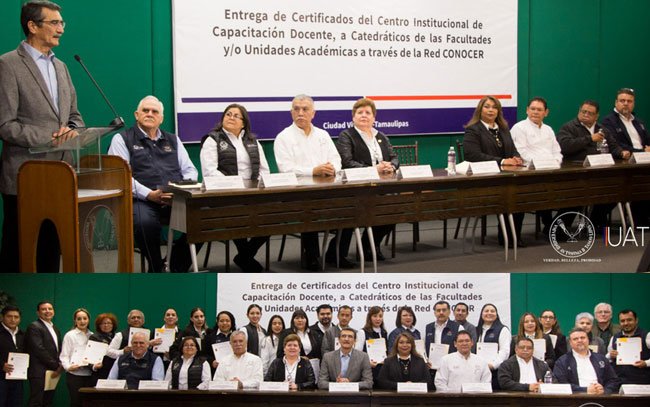 Certifica la Red CONOCER a docentes de la UAT - Primera Vuelta Noticias