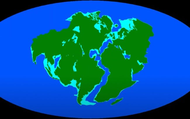 El mapa que nos enseña cómo será el mundo dentro de 250 millones de años