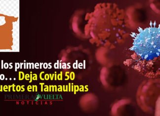 En los primeros días del año… Deja Covid 50 muertos en Tamaulipas