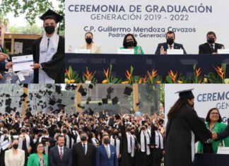 La Escuela Preparatoria Mante de la UAT llevó a cabo la ceremonia de graduación de la generación 2019-2022.