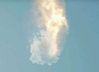 Cohete Starship de SpaceX explota en el aire tras despegue